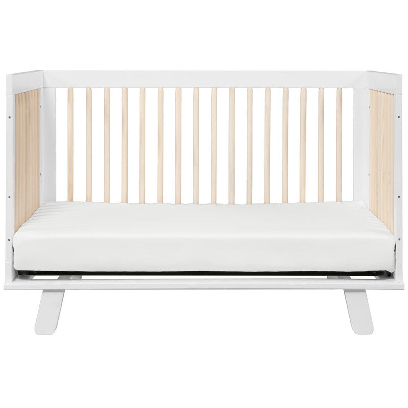 Load image into Gallery viewer, Babyletto Hudson 3-in-1 Convertible Crib with Toddler Bed Conversion Kit
