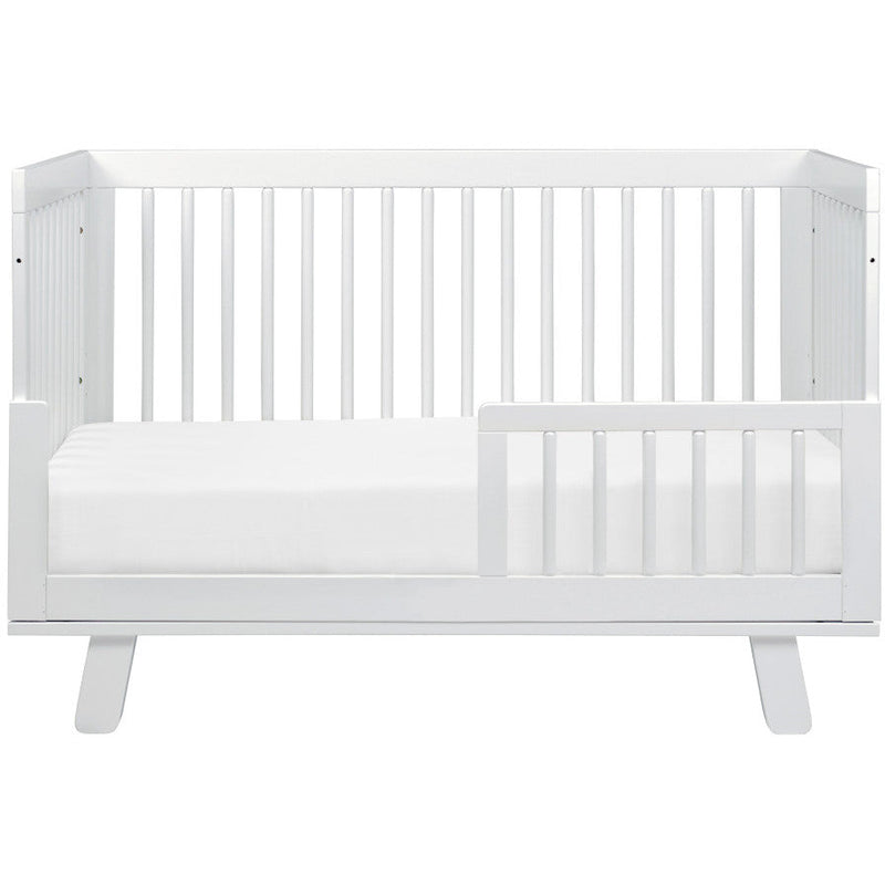 Load image into Gallery viewer, Babyletto Hudson 3-in-1 Convertible Crib with Toddler Bed Conversion Kit
