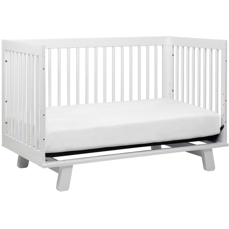 Load image into Gallery viewer, Babyletto Hudson 3-in-1 Convertible Crib with Toddler Bed Conversion Kit
