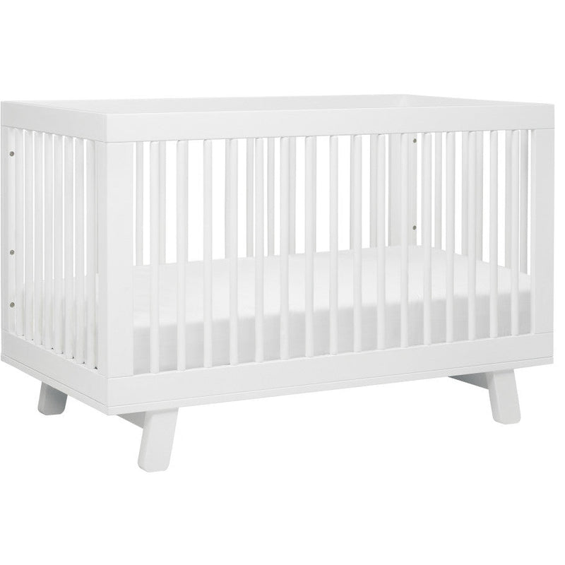 Load image into Gallery viewer, Babyletto Hudson 3-in-1 Convertible Crib with Toddler Bed Conversion Kit
