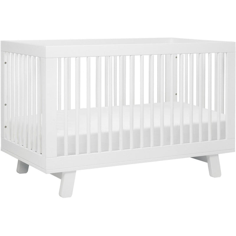 Load image into Gallery viewer, Babyletto Hudson 3-in-1 Convertible Crib with Toddler Bed Conversion Kit
