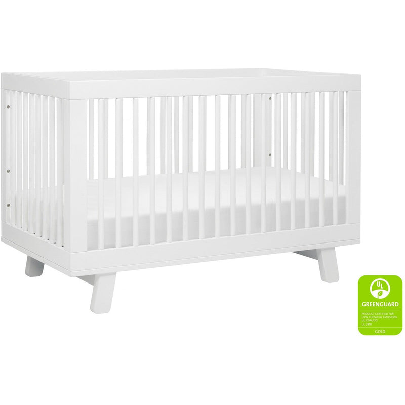 Load image into Gallery viewer, Babyletto Hudson 3-in-1 Convertible Crib with Toddler Bed Conversion Kit
