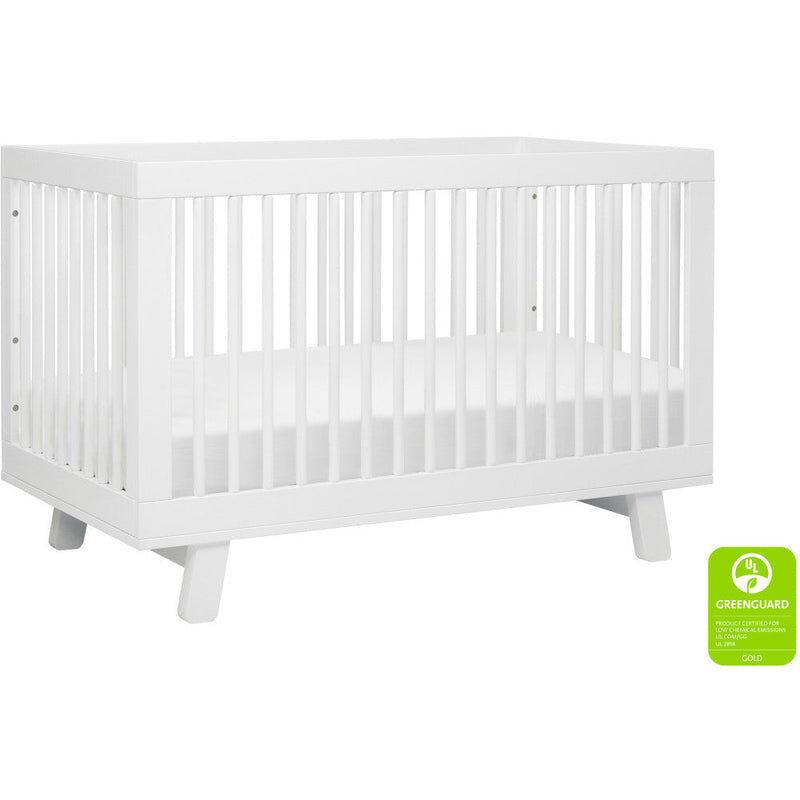 Load image into Gallery viewer, Babyletto Hudson 3-in-1 Convertible Crib with Toddler Bed Conversion Kit
