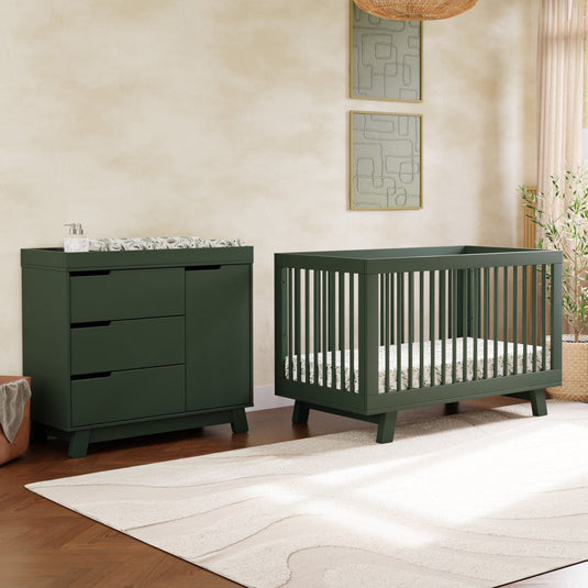 Babyletto Hudson 3-Drawer Changer Dresser with Removable Changing Tray