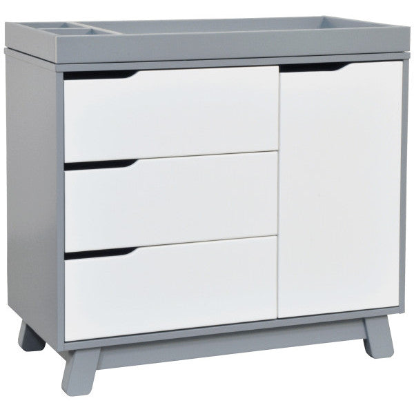 Load image into Gallery viewer, Babyletto Hudson 3-Drawer Changer Dresser with Removable Changing Tray
