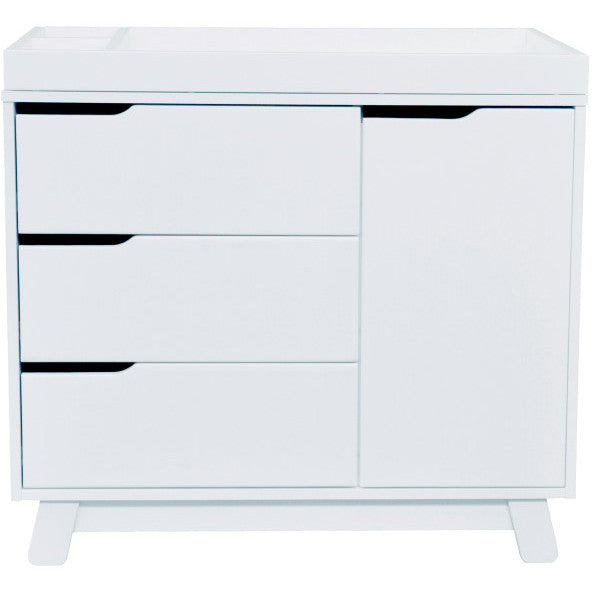 Load image into Gallery viewer, Babyletto Hudson 3-Drawer Changer Dresser with Removable Changing Tray
