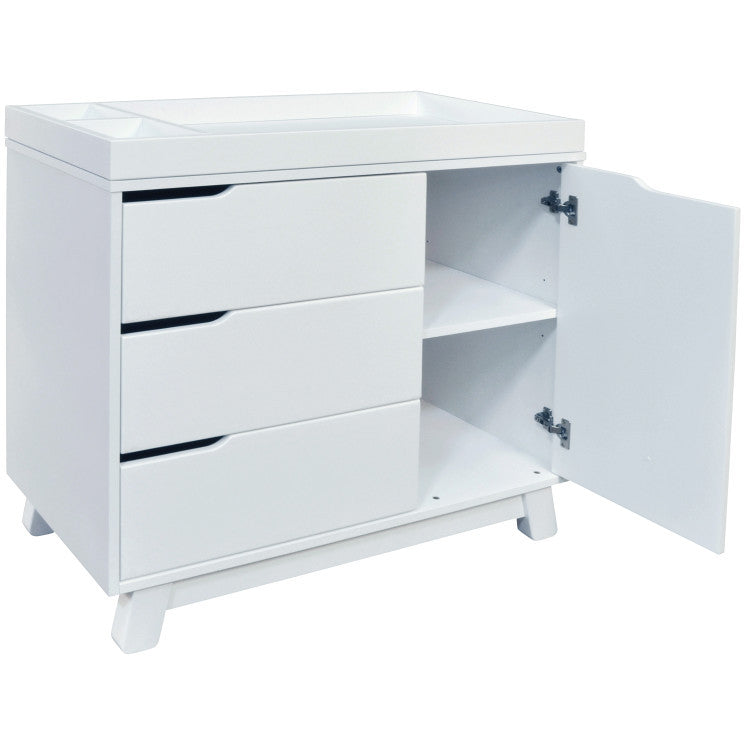 Load image into Gallery viewer, Babyletto Hudson 3-Drawer Changer Dresser with Removable Changing Tray
