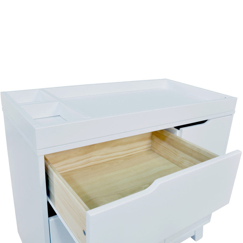 Load image into Gallery viewer, Babyletto Hudson 3-Drawer Changer Dresser with Removable Changing Tray
