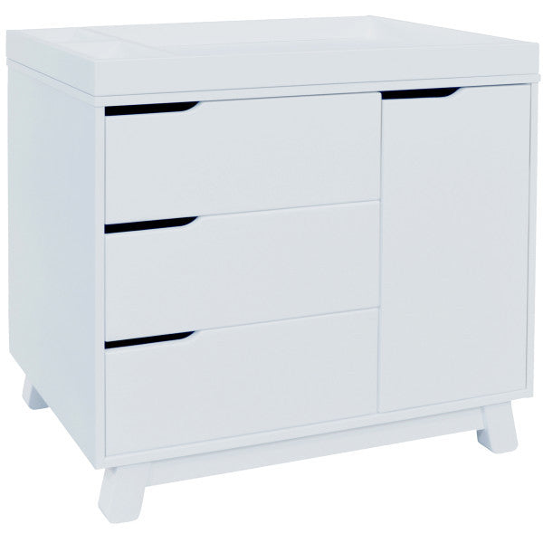 Load image into Gallery viewer, Babyletto Hudson 3-Drawer Changer Dresser with Removable Changing Tray
