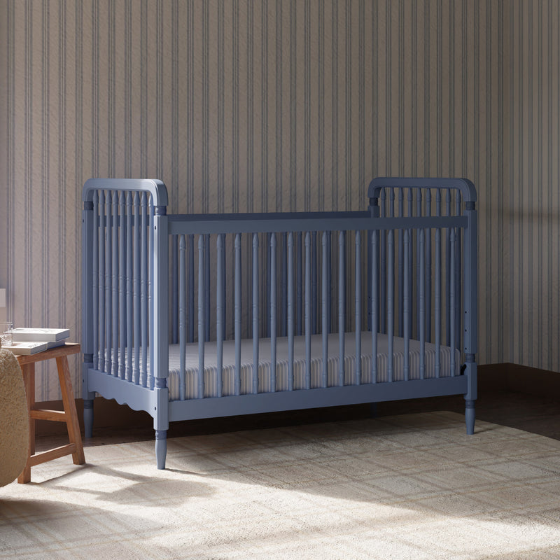 Load image into Gallery viewer, Namesake Liberty 3-in-1 Convertible Spindle Crib with Toddler Bed Conversion Kit
