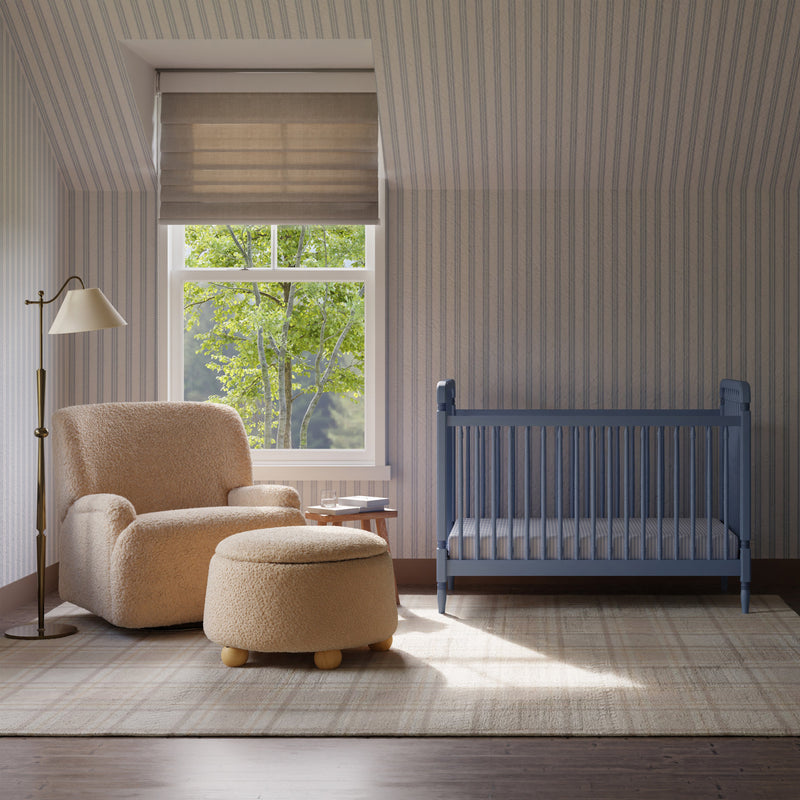 Load image into Gallery viewer, Namesake Liberty 3-in-1 Convertible Spindle Crib with Toddler Bed Conversion Kit
