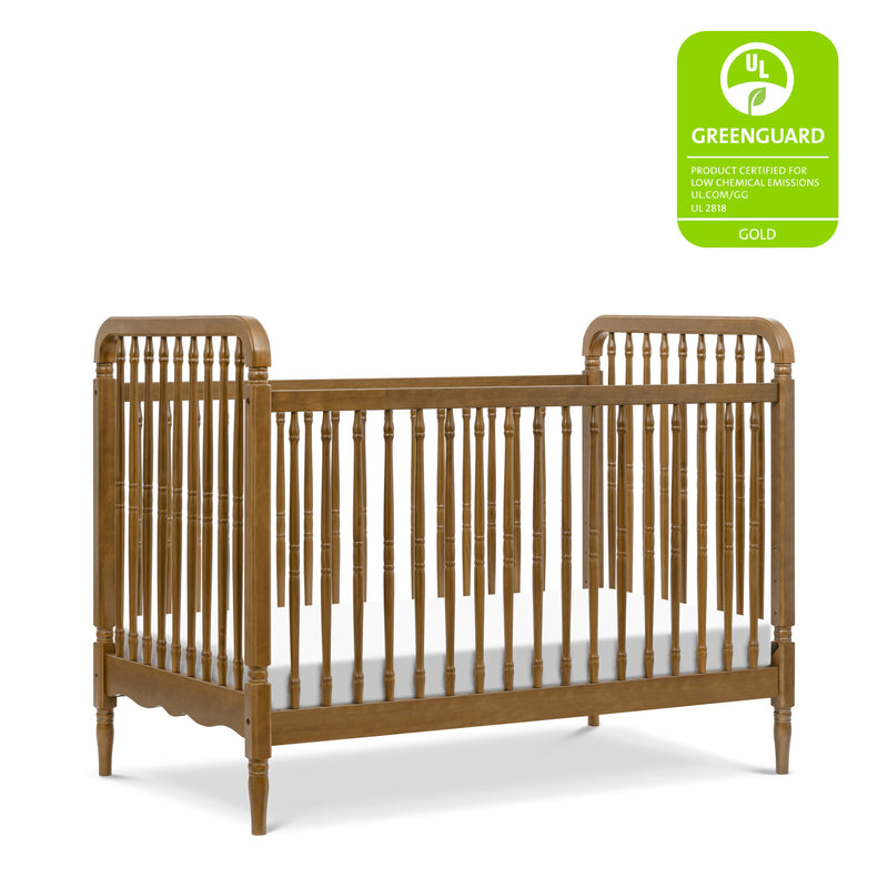 Load image into Gallery viewer, Namesake Liberty 3-in-1 Convertible Spindle Crib With Toddler Bed Conversion Kit
