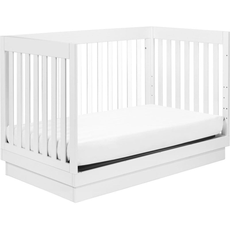 Load image into Gallery viewer, Babyletto Harlow 3-in-1 Convertible Crib with Toddler Bed Conversion Kit
