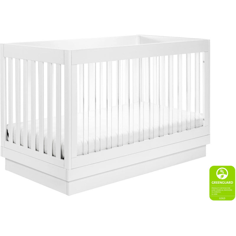 Load image into Gallery viewer, Babyletto Harlow 3-in-1 Convertible Crib with Toddler Bed Conversion Kit
