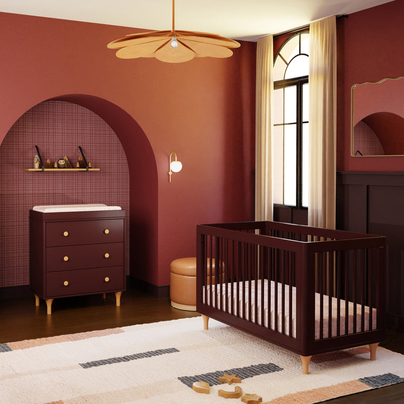 Load image into Gallery viewer, Babyletto Lolly 3-in-1 Convertible Crib with Toddler Bed Conversion Kit
