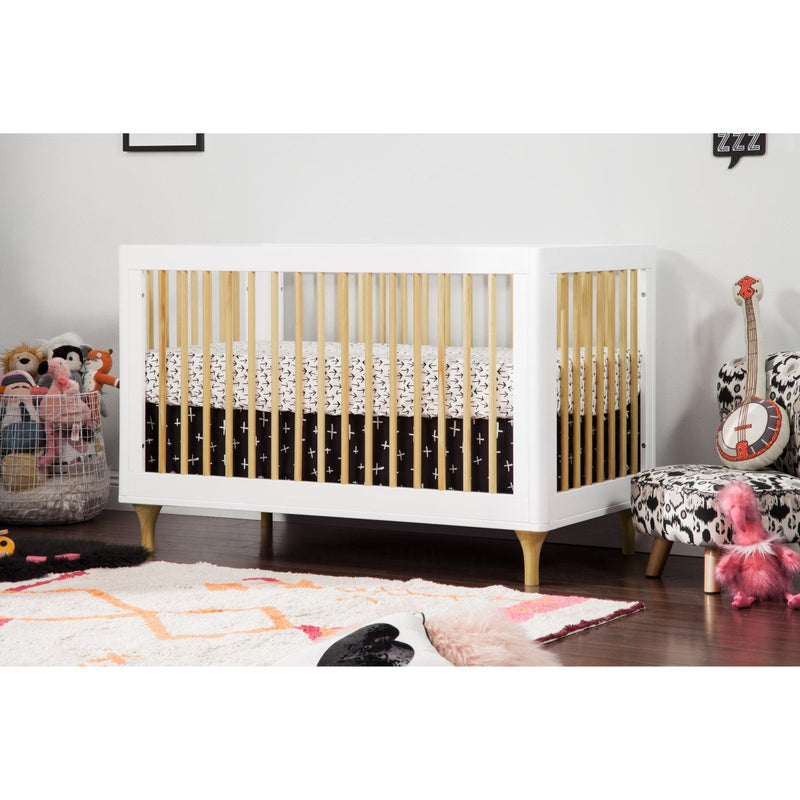 Load image into Gallery viewer, Babyletto Lolly 3-in-1 Convertible Crib with Toddler Bed Conversion Kit
