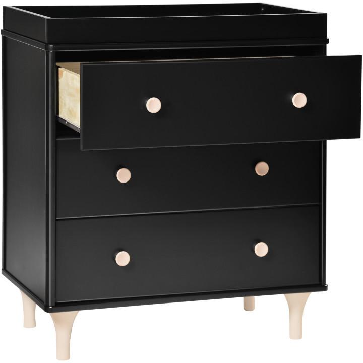 Load image into Gallery viewer, Babyletto Lolly 3-Drawer Changer Dresser with Removable Changing Tray
