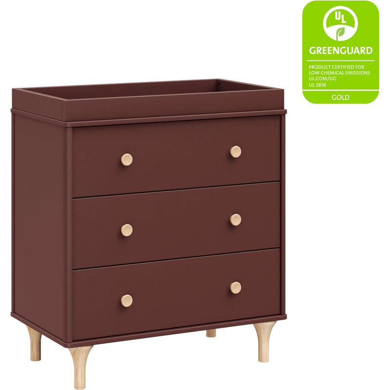 Load image into Gallery viewer, Babyletto Lolly 3-Drawer Changer Dresser with Removable Changing Tray
