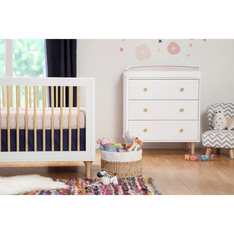 Load image into Gallery viewer, Babyletto Lolly 3-Drawer Changer Dresser with Removable Changing Tray
