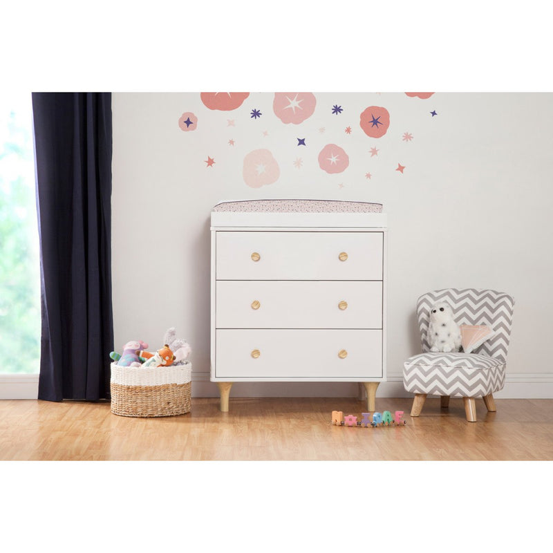 Load image into Gallery viewer, Babyletto Lolly 3-Drawer Changer Dresser with Removable Changing Tray
