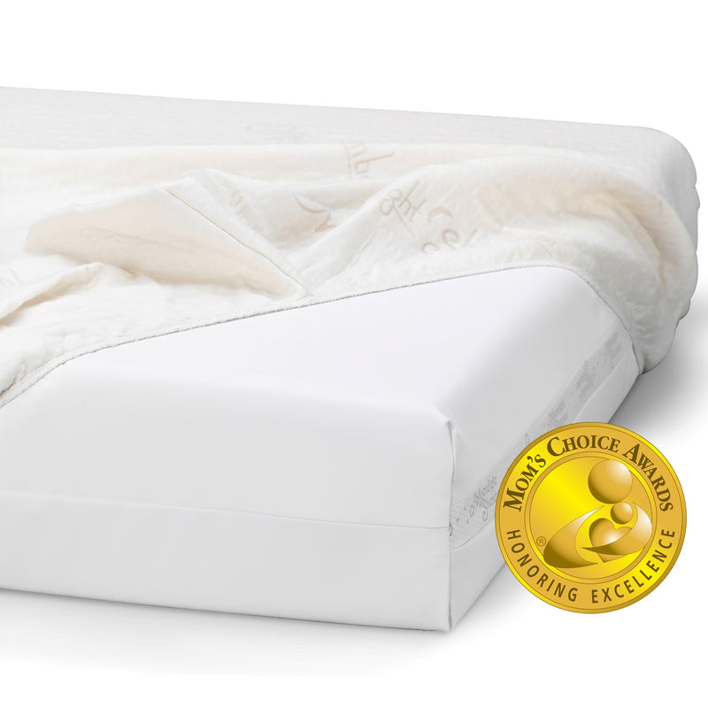 Load image into Gallery viewer, Moonlight Slumber Mini Crib Little Dreamer Premium Cotton Waterproof Mattress Cover
