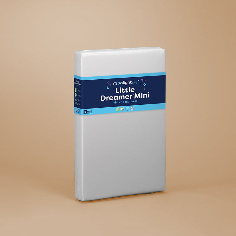 Load image into Gallery viewer, Moonlight Slumber Little Dreamer Mini Crib Mattress
