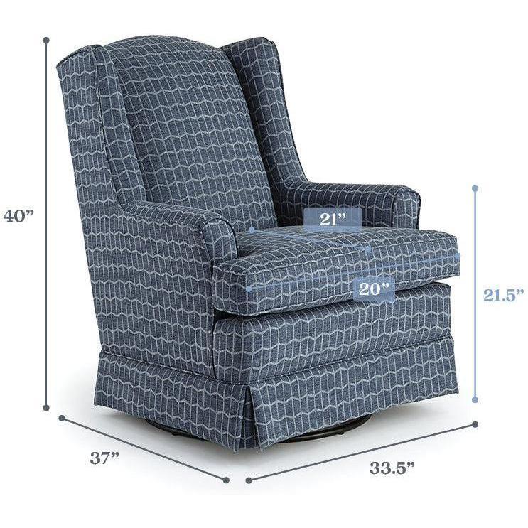 Load image into Gallery viewer, Storytime Natasha Swivel Glider
