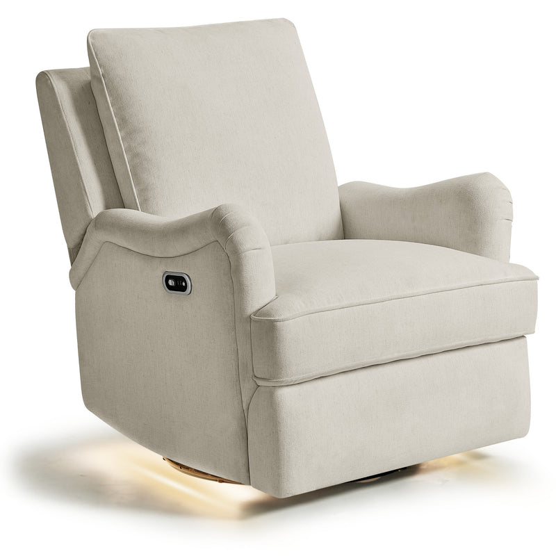 Load image into Gallery viewer, Maxi-Cosi Nursery Lindon Swivel Glider &amp; Power Recliner
