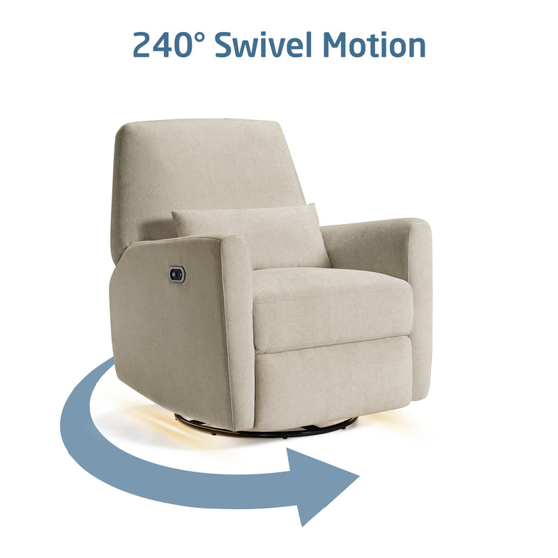 Load image into Gallery viewer, Maxi-Cosi Nursery Ansel Swivel Glider &amp; Power Recliner with Nightlight
