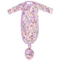 Copper Pearl Newborn Knotted Gown | Flora