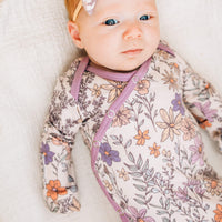Copper Pearl Newborn Knotted Gown | Flora