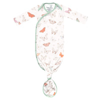 Copper Pearl Newborn Knotted Gown | Luna