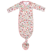 Copper Pearl Newborn Knotted Gown | Natalie