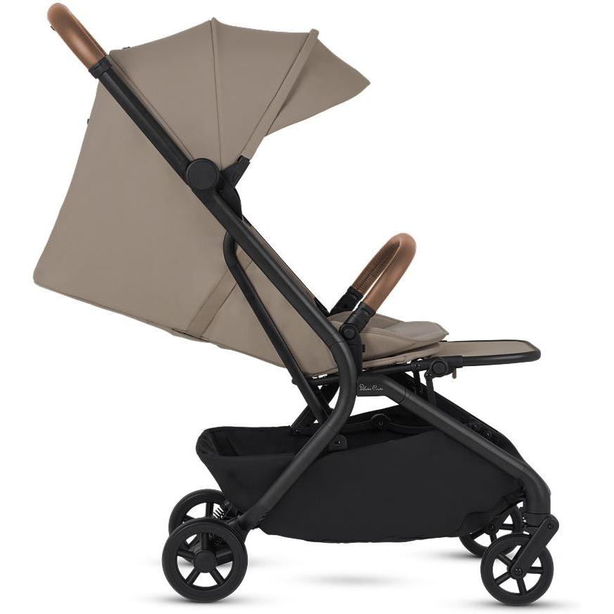 Silver Cross Nia Compact Stroller + Folding Bassinet Bundle