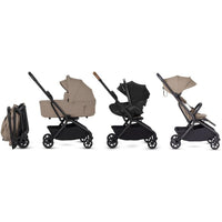 Silver Cross Nia Compact Stroller + Folding Bassinet Bundle