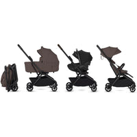 Silver Cross Nia Compact Stroller + Folding Bassinet Bundle
