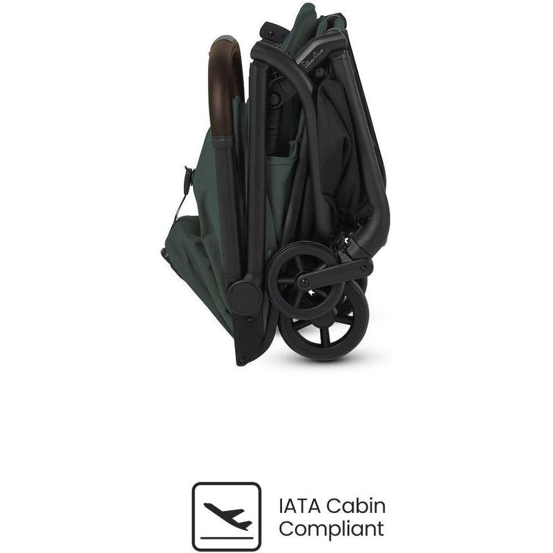 Load image into Gallery viewer, Silver Cross Nia Compact Stroller + Folding Bassinet Bundle
