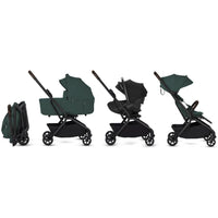 Silver Cross Nia Compact Stroller + Folding Bassinet Bundle