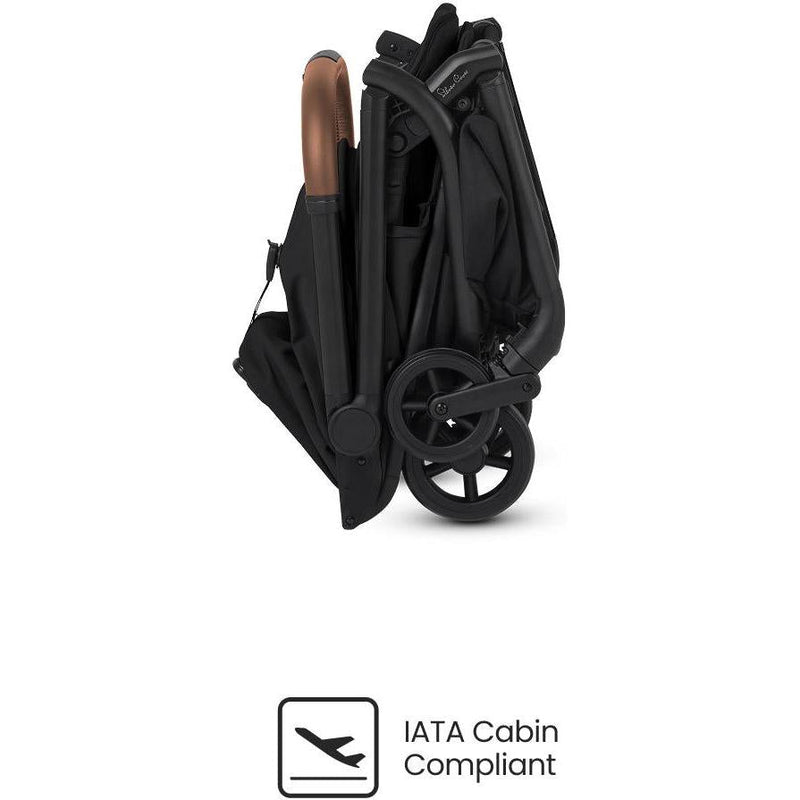 Load image into Gallery viewer, Silver Cross Nia Compact Stroller + Folding Bassinet Bundle
