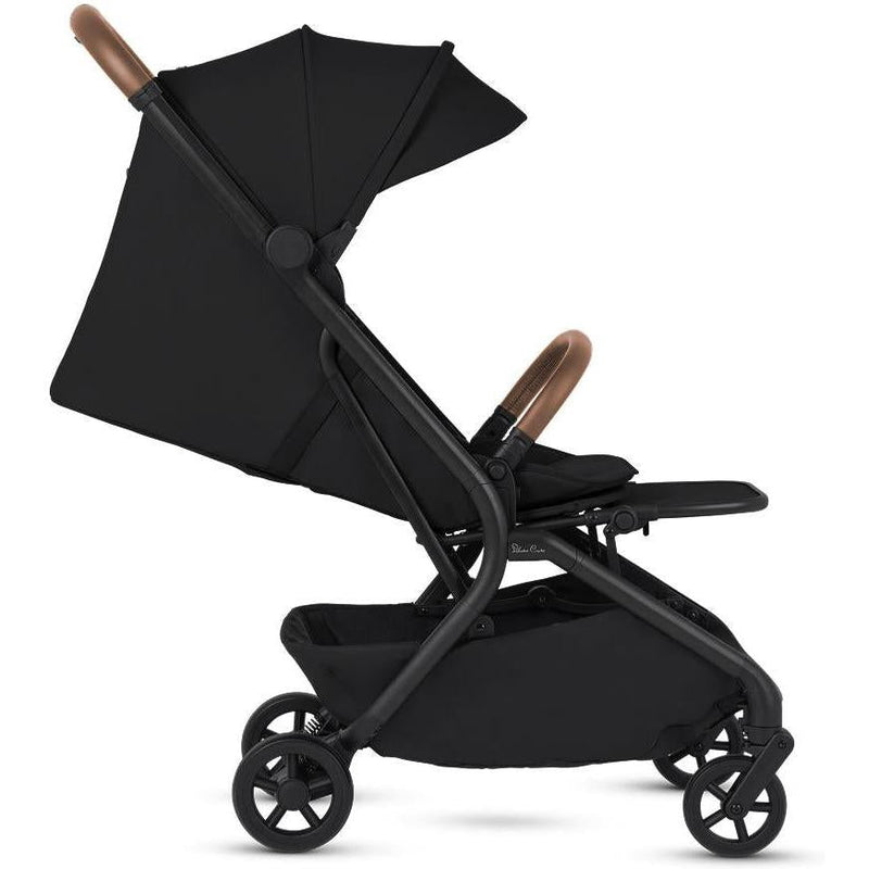 Load image into Gallery viewer, Silver Cross Nia Compact Stroller + Folding Bassinet Bundle
