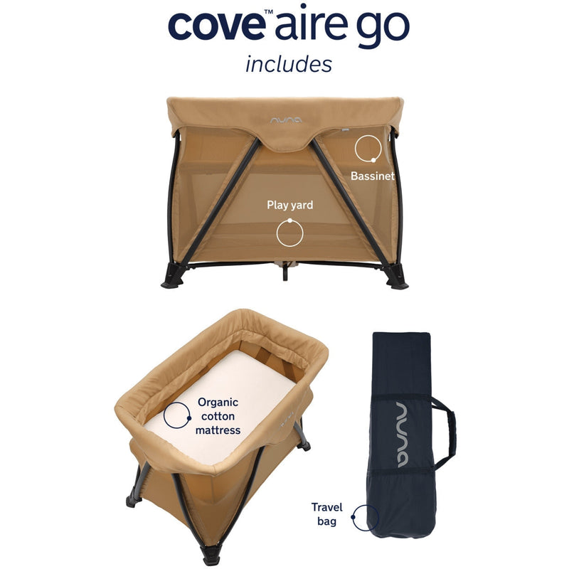 Load image into Gallery viewer, Nuna Cove Aire Go Playard + Bassinet
