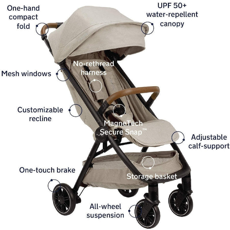 Load image into Gallery viewer, Nuna Trvl Stroller + Carry Bag
