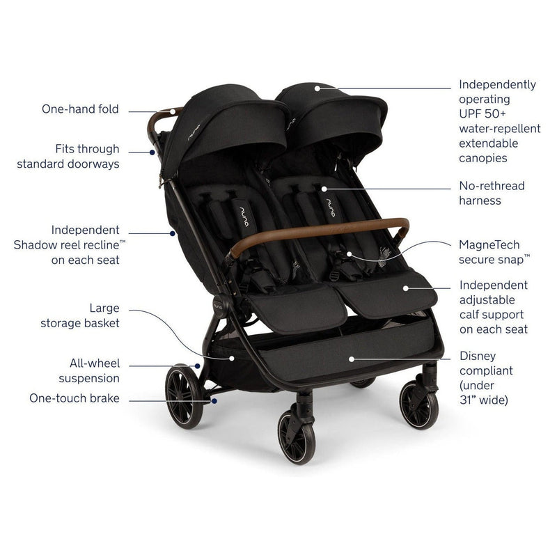 Load image into Gallery viewer, Nuna Trvl Dubl Stroller
