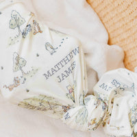 Copper Pearl Disney Swaddle Blanket | Hundred Acre Wood