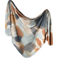 Copper Pearl Knit Swaddle Blanket | Picasso