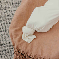 Copper Pearl Knit Swaddle Blanket | Cru