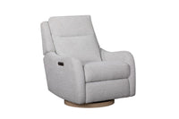 PL Heritage Quinn Power Recliner with Night Light, Wooden Base, Adjustable Headrest & Lumbar Support