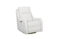 PL Heritage Quinn Power Recliner with Night Light, Wooden Base, Adjustable Headrest & Lumbar Support