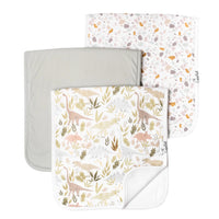 Copper Pearl Premium Burp Cloths 3 Pack