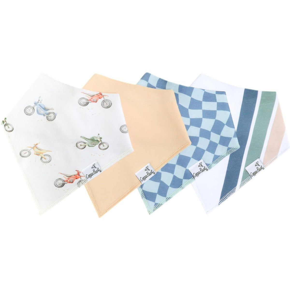 Copper Pearl Baby Bandana Bibs | Ryder